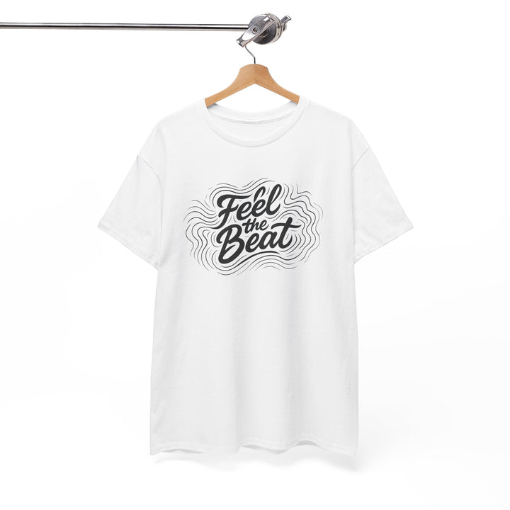 Buy “Feel the Beat” Unisex Tee — Rhythmic, Relaxed, and Full of Vibe | Trendy, Comfortable & Affordable Online