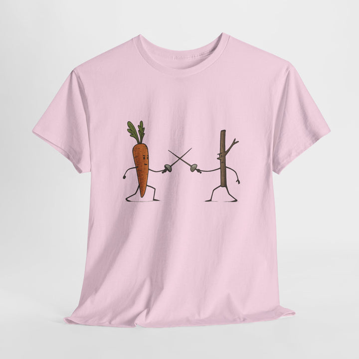 Buy “Carrot vs. Stick” Unisex Tee — Playful, Comfy, and Full of Good Humor | Trendy, Comfortable & Affordable Online