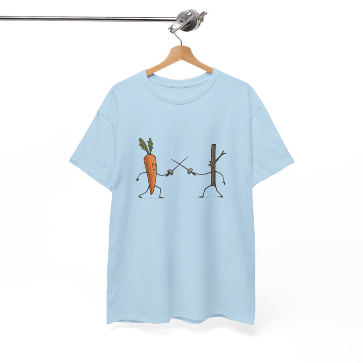 Buy “Carrot vs. Stick” Unisex Tee — Playful, Comfy, and Full of Good Humor | Trendy, Comfortable & Affordable Online