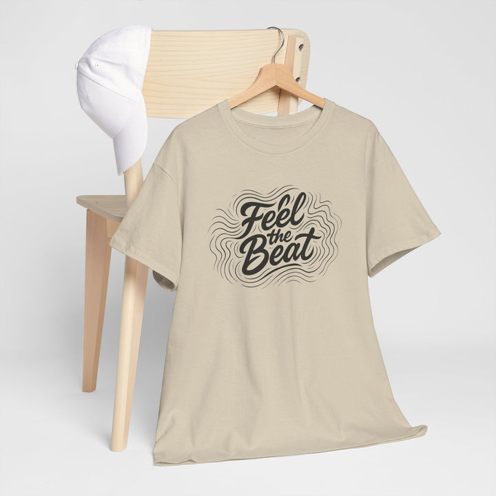 Buy “Feel the Beat” Unisex Tee — Rhythmic, Relaxed, and Full of Vibe | Trendy, Comfortable & Affordable Online